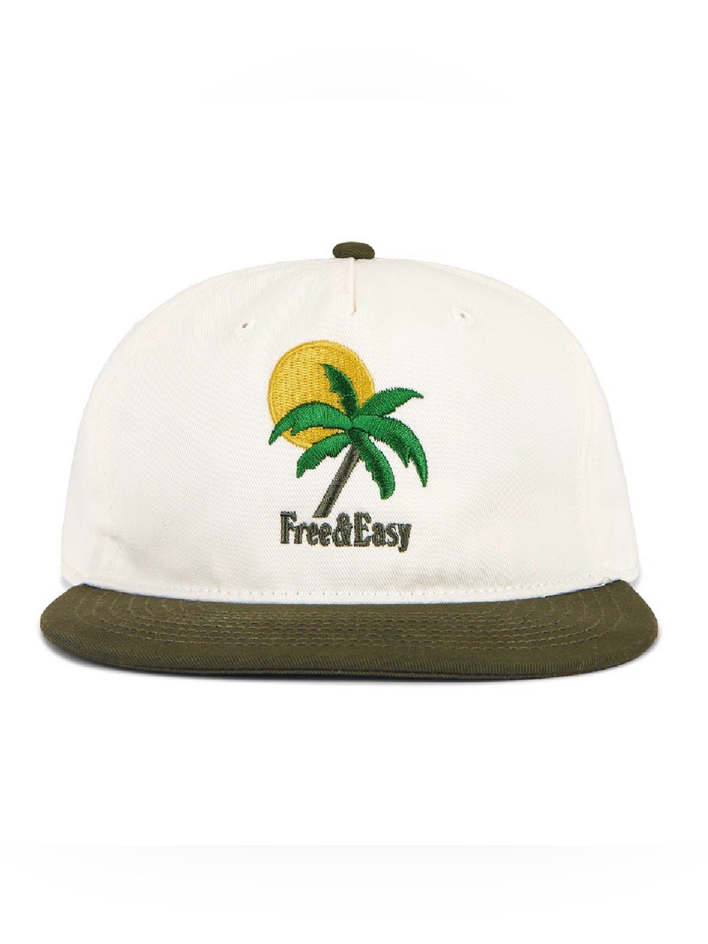 Revolve Costa Sol Two Tone 5 Panel Snapback Hat